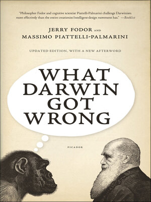 cover image of What Darwin Got Wrong